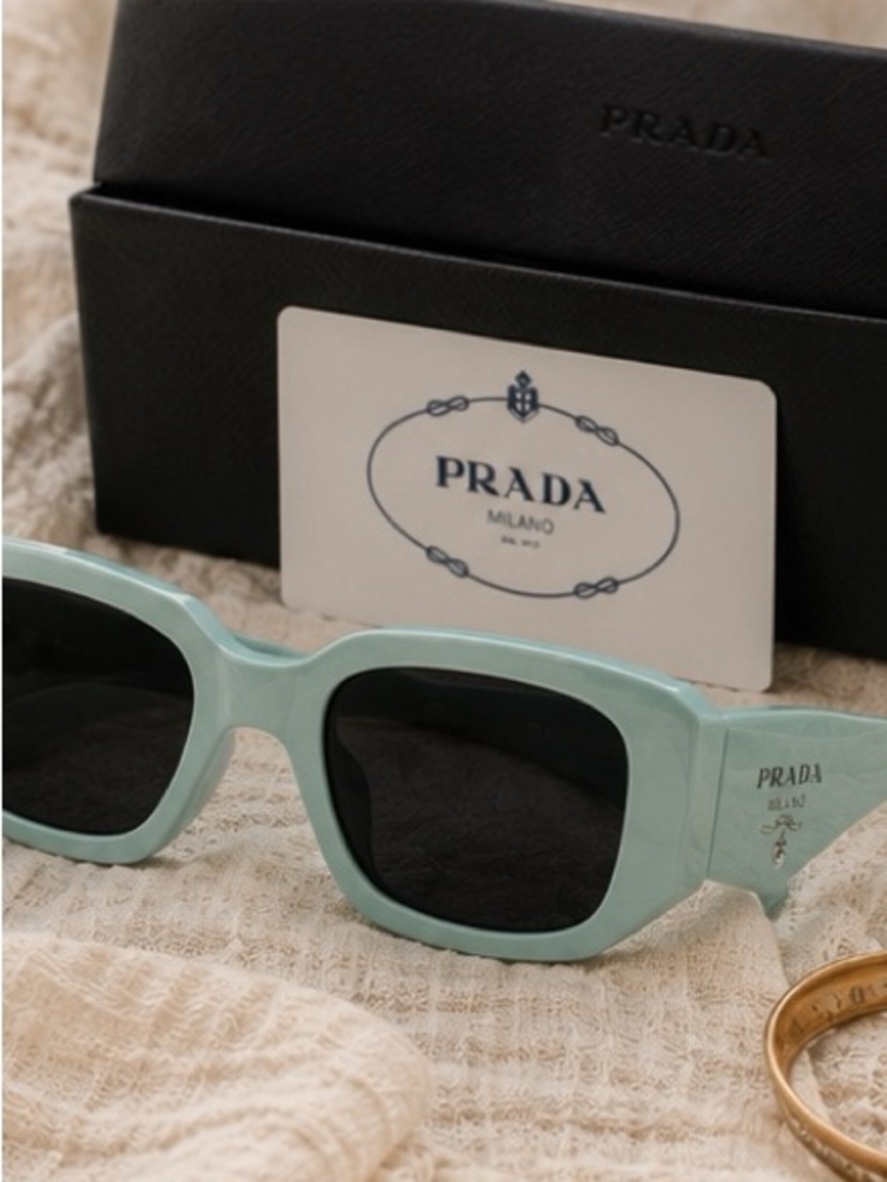 Mint Green Designer Inspired Oversized Sunglasses